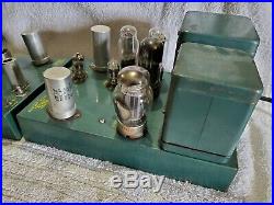 RARE PAIR of Altec A 340A Tube Power Amplifiers Peerless Audiophile Mono Blocks