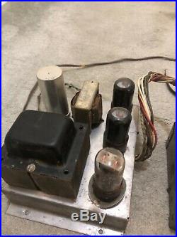 Rare Bendix Monoblock Tube Amp Tuner Preamp Tested Vintage