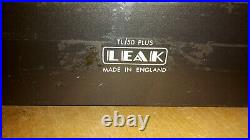 Rare/Vintage (56/57) LEAK TL/50 Plus mono block power amplifier, defect, no tube