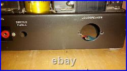 Rare/Vintage (56/57) LEAK TL/50 Plus mono block power amplifier, defect, no tube