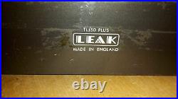 Rare/Vintage (56/57) LEAK TL/50 Plus mono block power amplifier, defect, no tubes