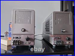 Rare Vintage Fisher 80az Mono Tube Amp Pair Awesome Sound Perfect Working