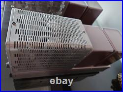 Rare Vintage Fisher 80az Mono Tube Amp Pair Awesome Sound Perfect Working