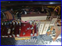 Rare Vintage Fisher 80az Mono Tube Amp Pair Awesome Sound Perfect Working