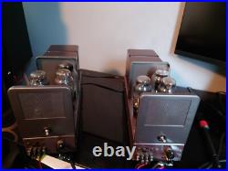 Rare Vintage Fisher 80az Mono Tube Amp Pair Awesome Sound Perfect Working
