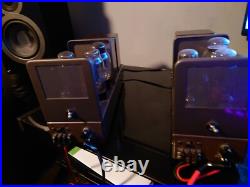 Rare Vintage Fisher 80az Mono Tube Amp Pair Awesome Sound Perfect Working