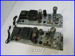 Rare Vintage Pair of Stromberg Carlson APH-1050 Mono Block Tube Power Amps Cool