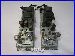 Rare Vintage Pair of Stromberg Carlson APH-1050 Mono Block Tube Power Amps Cool