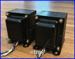 SJS Electroacoustics MT 108 Filament Transformers. 300B Single Ended Tube Amp