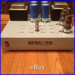 Sonic Frontiers SFM-75 Tube Power 75W Amplifier Mono Blocks (note no shipping)