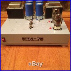 Sonic Frontiers SFM-75 Tube Power Amplifier Mono Blocks -75W (Quantity = two)