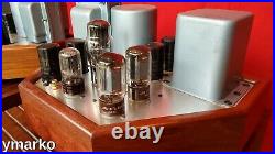 Stunning Mint pair of unique classic Mono Block vacuum tube Amplifier Monoblocks