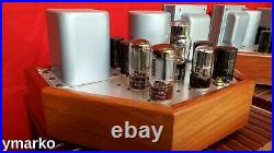 Stunning Mint pair of unique classic Mono Block vacuum tube Amplifier Monoblocks