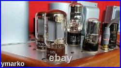 Stunning Mint pair of unique classic Mono Block vacuum tube Amplifier Monoblocks