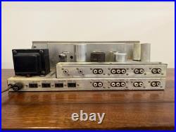 THE FISHER 400C Tube Stereo preamplifier and MODEL 100 Monoblock pair RARE 400-C