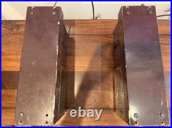 THE FISHER 400C Tube Stereo preamplifier and MODEL 100 Monoblock pair RARE 400-C