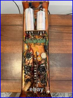 THE FISHER 400C Tube Stereo preamplifier and MODEL 100 Monoblock pair RARE 400-C