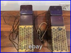 THE FISHER 400C Tube Stereo preamplifier and MODEL 100 Monoblock pair RARE 400-C