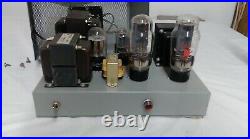 TRIODE 6B4 15 WATT HI FI Mono Block audio amp / All Steel Chassis