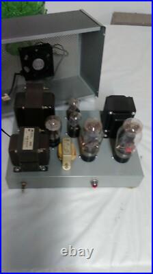 TRIODE 6B4 15 WATT HI FI Mono Block audio amp / All Steel Chassis