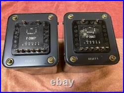 Tamura F-2007 3K Single Output Tube Transformer Pair Used for Monoblock Amplifi