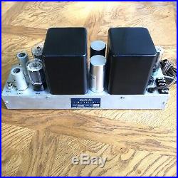 The Fisher 70AZ Monoblock Tube Amplifier with Z-Matic Control 1954 Made In USA