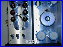 Transcendent Sound T-8 OTL Monoblock Amplifiers Factory Wired Tubes Included