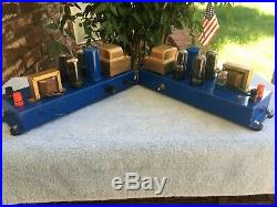 Two Vintage Magnavox Model 138 Monoblock Vacuum Tube Amps For Stereo Great Tubes