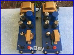 Two Vintage Magnavox Model 138 Monoblock Vacuum Tube Amps For Stereo Great Tubes