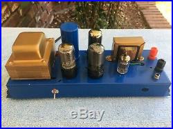 Two Vintage Magnavox Model 138 Monoblock Vacuum Tube Amps For Stereo Great Tubes