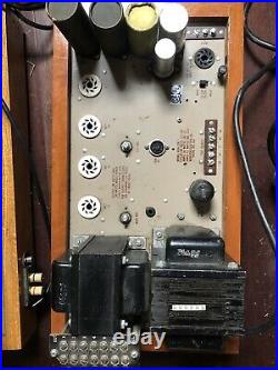 Two WEBSTER ELECTRIC Tube Amplifiers model WSA 230 -200withmonoblock