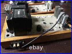 Two WEBSTER ELECTRIC Tube Amplifiers model WSA 230 -200withmonoblock