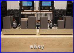 UESUGI UTY-5 Monoblock Tube Power Amplifier Stereo PAIR 40W 100V USED JAPAN RARE