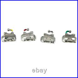US 200Pcs Dental Orthodontic Buccal Tube Roth/MBT 022 1st 2nd Molar Bondable