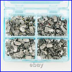 US 200Pcs Dental Orthodontic Buccal Tube Roth/MBT 022 1st 2nd Molar Bondable