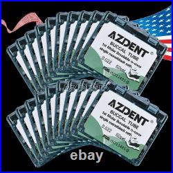 US 30X Dental Ortho Non-Conv 1st Molar Bondable Monoblock Roth 0.022 Buccal Tube