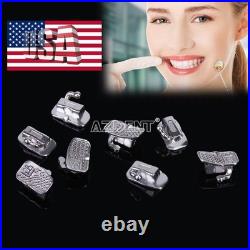 US 30X Dental Ortho Non-Conv 1st Molar Bondable Monoblock Roth 0.022 Buccal Tube