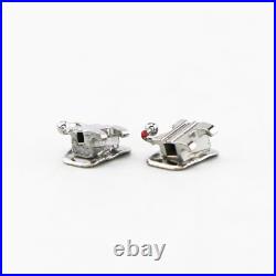 US 50 sets Dental Orthodontic Buccal Tubes Roth MBT 022 1st 2nd Molar Monoblock