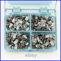 US 50 sets Dental Orthodontic Buccal Tubes Roth MBT 022 1st 2nd Molar Monoblock