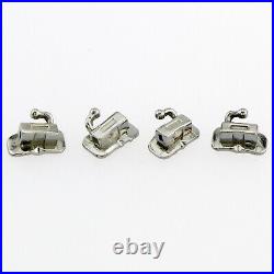 US 80Pcs Dental Orthodontic Buccal Tubes Brackets Monoblock Roth 022 1st Molar