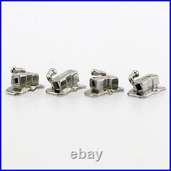 US 80Pcs Dental Orthodontic Buccal Tubes Brackets Monoblock Roth 022 1st Molar