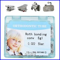 US Dental Ortho Monoblock/Conv Buccal Tubes 022 1st 2nd Molar MBT Roth Tube 2G