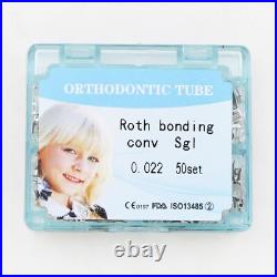 US Dental Ortho Monoblock/Conv Buccal Tubes 022 1st 2nd Molar MBT Roth Tube 2G