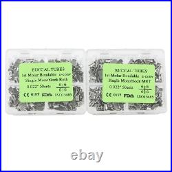 US KND Dental Orthodontic Buccal Tubes Roth/MBT 022 1st Molar Bondable Single