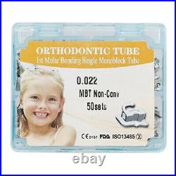 USA Dental Orthodontic Buccal Tube Monoblock Roth MBT 022 1st 2nd Molar Bondable