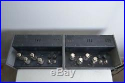 VTL 100 watt Compact Vacuum Tube Logic Tube Amplifiers Pair monoblock Manley