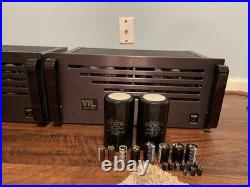 VTL MB250 250w Monoblock Tube Amplifiers PAIR RECAPPED AND SERVICED READ