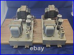 Very Rare Ampex 6L6 Monoblock Stereo Tube Amplifier Triad Transformers Hifi