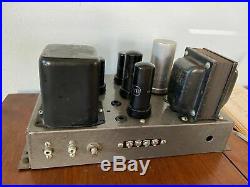 Vintage 1950's Heathkit Model A7 Monoblock Tube Amplifier Project Untested