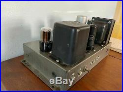 Vintage 1950's Heathkit Model A7 Monoblock Tube Amplifier Project Untested